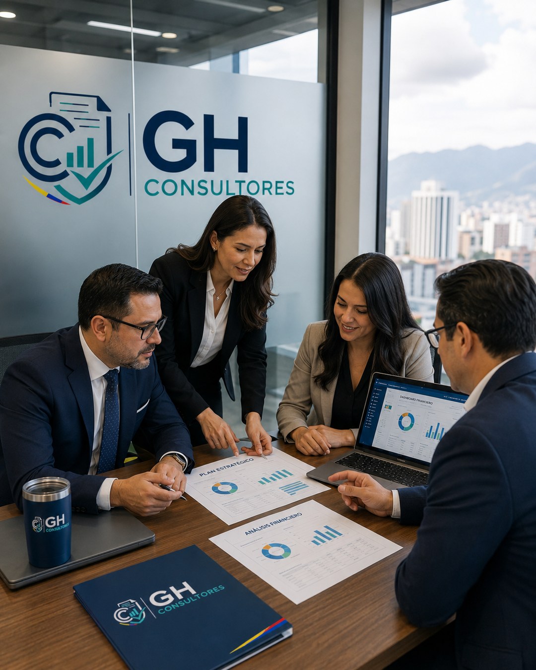 Colaboración estratégica del equipo GH Consultores